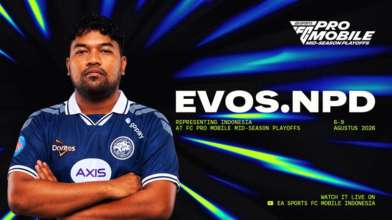 EVOS.NPD Wakili Indonesia di EA SPORTS FC Pro Mobile Mid-Season Playoffs 2026, Bidik Tiket ke World Championship
