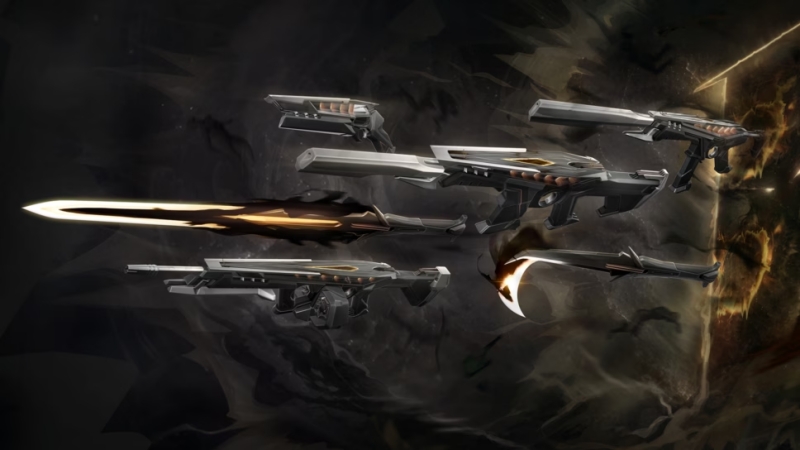 Bundle Blackspyre VALORANT: Skin Futuristik Bertema Void