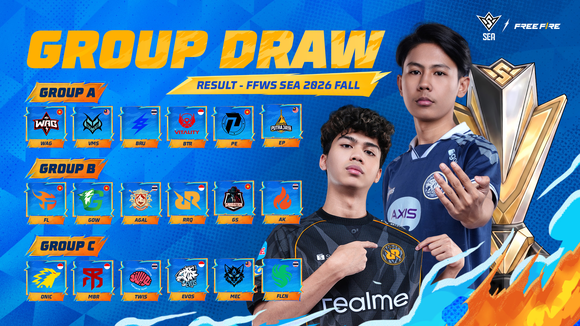 Jadwal FFWS SEA 2026 Fall Week 2 Day 2, Wakil Indonesia Lanjutkan Dominasi?
