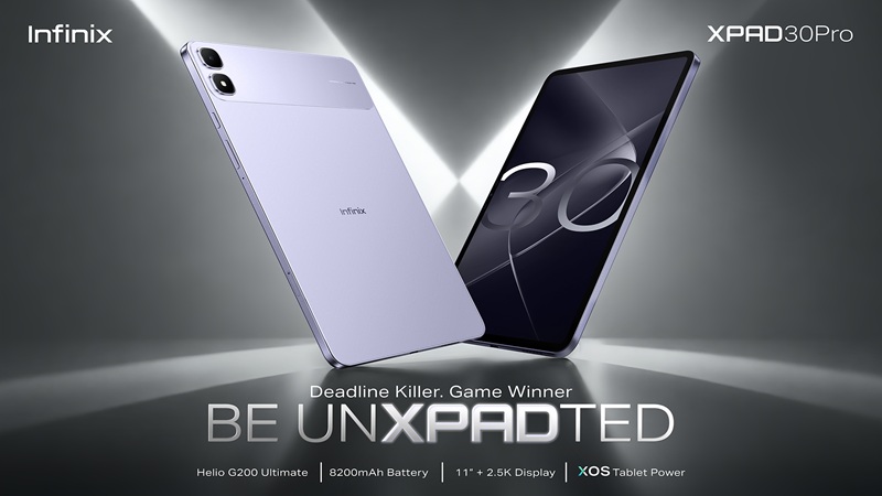 Infinix XPAD 30 Pro Resmi di Indonesia, Bawa Helio G200 Ultimate dan Harga Mulai Rp3,4 Jutaan