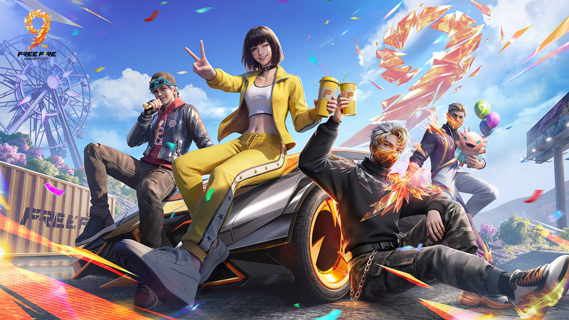Free Fire Rayakan Anniversary ke-9 Lewat Pesta 9 dengan Event Meriah dan Hadiah Melimpah
