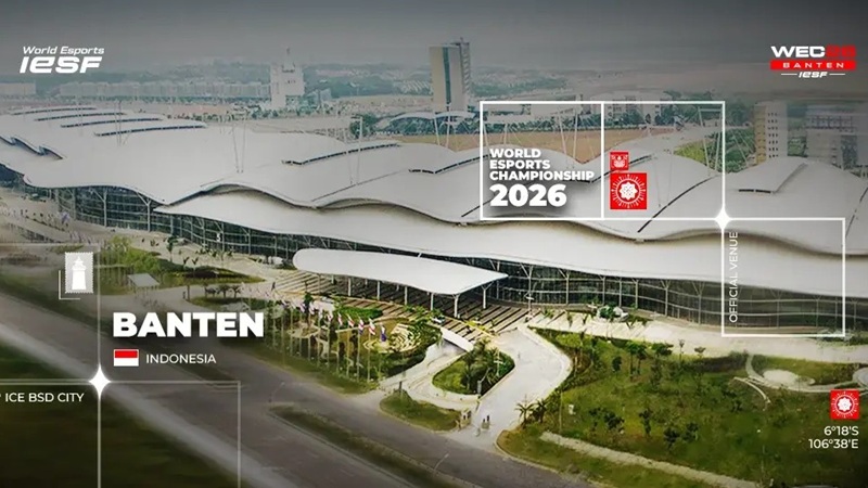 ICE BSD Jadi Venue IESF WEC 2026, Bakal Diikuti 101 Negara!