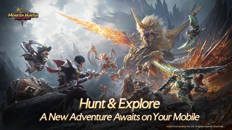 Monster Hunter Outlanders Resmi Rilis di Android dan iOS, Ini Link dan Cara Downloadnya!
