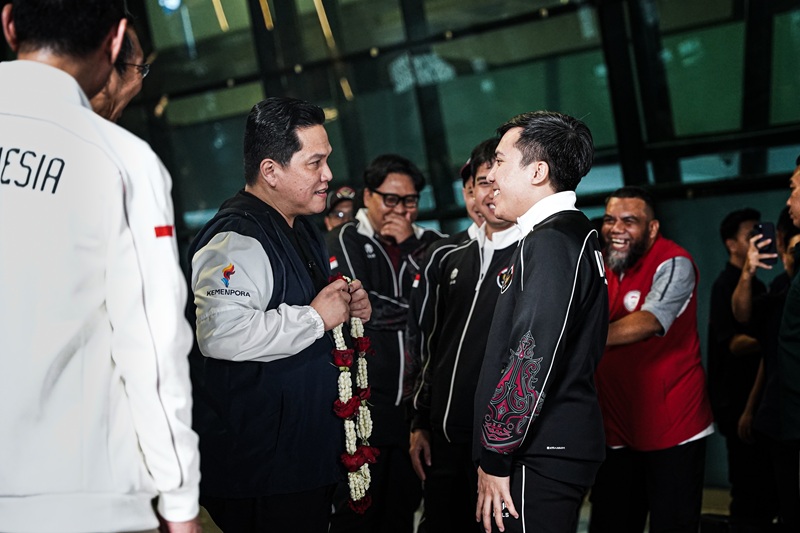 Defiand Ketika Bertemu dengan Bapak Erick Thohir