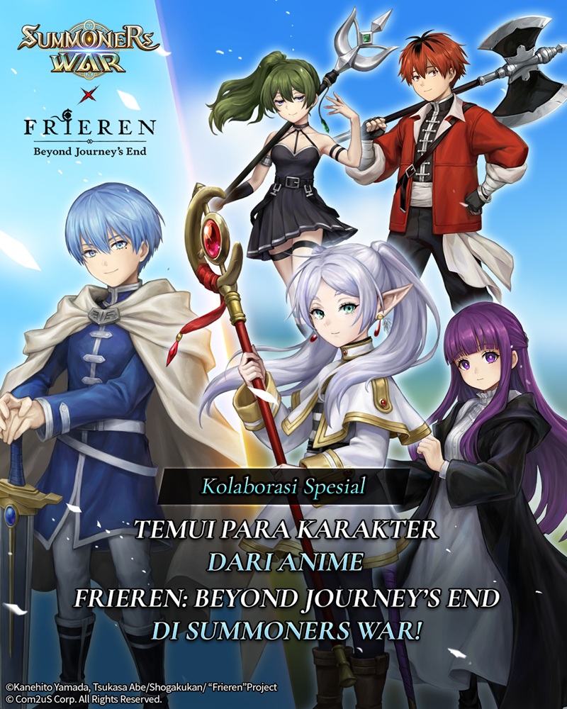 Kolaborasi Summoners War x Frieren: Beyond Journey's End