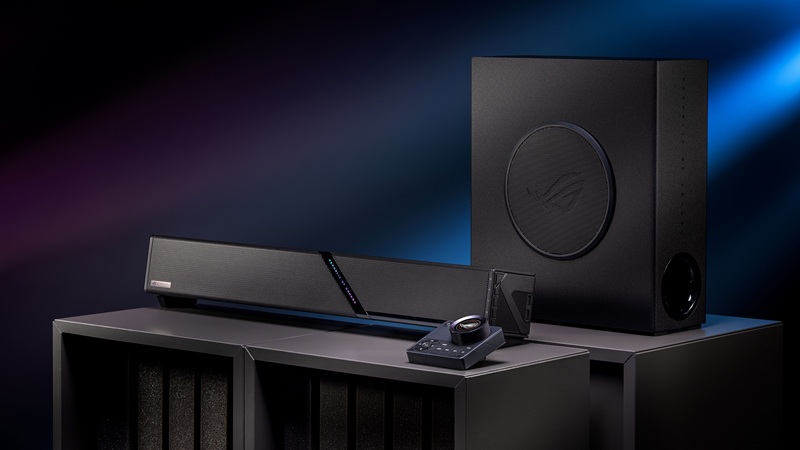 ROG Gjallar Resmi Diperkenalkan, Soundbar Gaming Premium dengan Dolby Atmos 2.1.2 dan Subwoofer Nirkabel