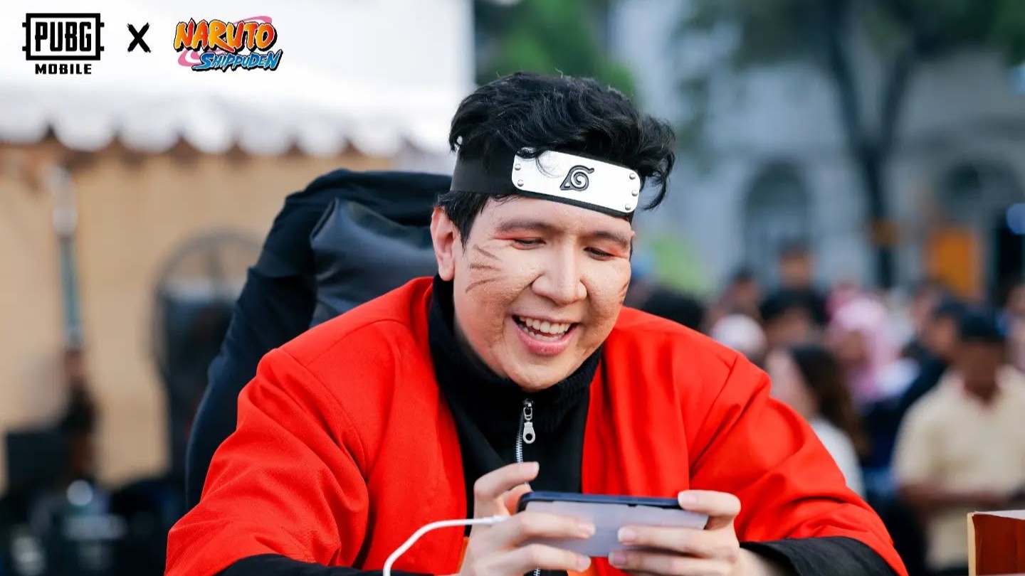 Windah Basudara Nostalgia Main PUBG MOBILE Lewat Kolaborasi Naruto Shippuden, Kenang Awal Karier sebagai Content Creator