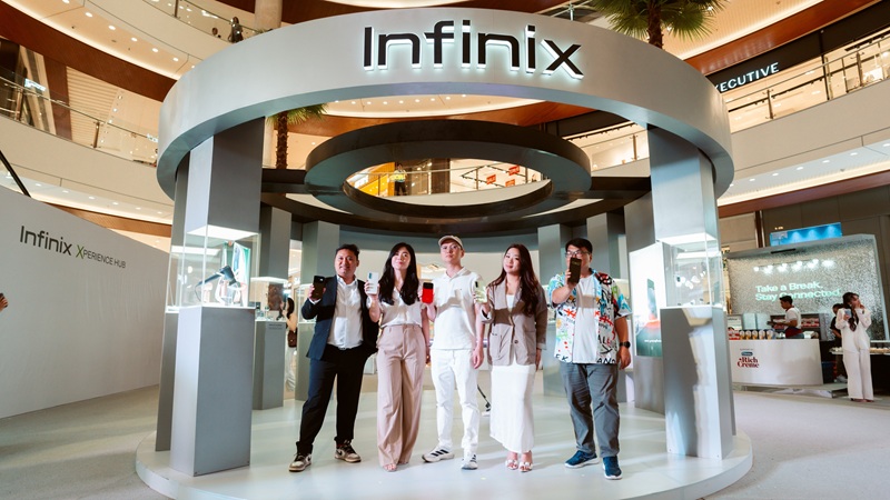 Infinix Store Galaxy Mall Surabaya Resmi Dibuka, Hadirkan Konsep Store 5.0 dan Xperience Hub