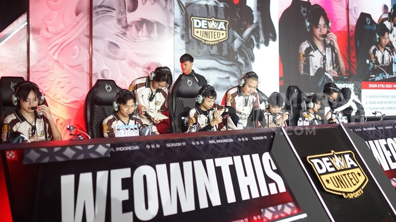 DEWA United Bukan Lagi Kuda Hitam, Statistik Ini Bukti Mereka Kandidat Juara MPL ID S17
