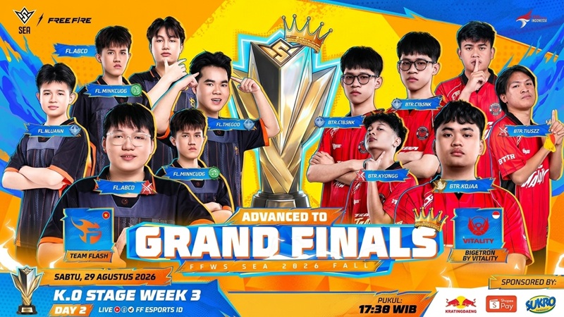 FFWS SEA 2026 Fall: Bigetron Lolos ke Grand Finals dan Performa Wakil Indonesia di Phase 2