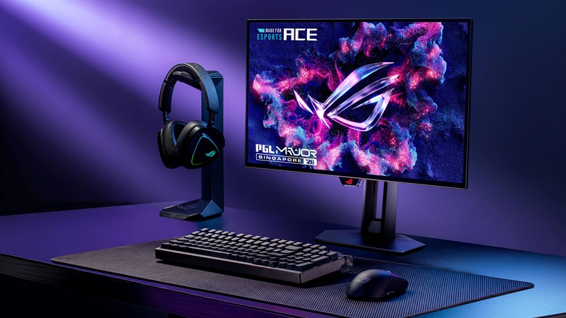 ROG Perkuat Ekosistem Esports, Hadirkan Mouse Gladius IV Ace dan Monitor OLED hingga 720Hz