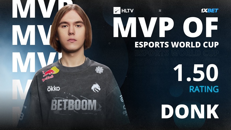 donk Berjaya di EWC 2026 CS2 - source: hltv