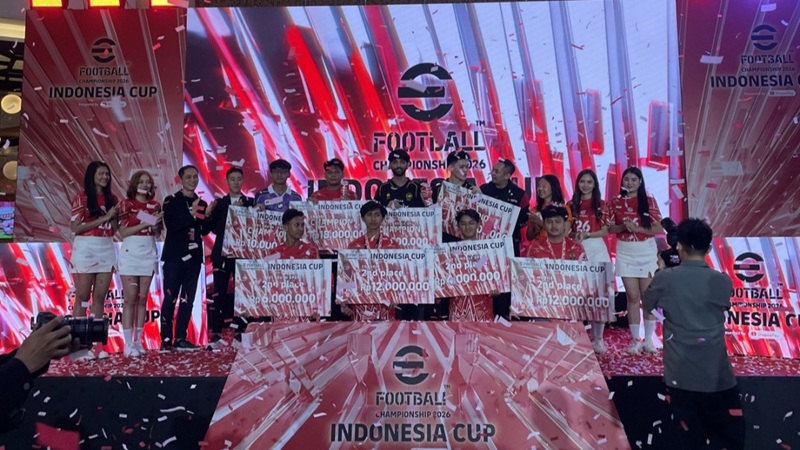 eFootball Indonesia Cup 2026 Berlangsung Meriah, Ini Daftar Juaranya!