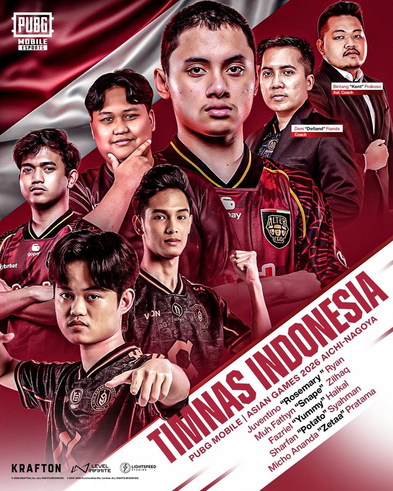 Timnas PUBG Mobile Indonesia