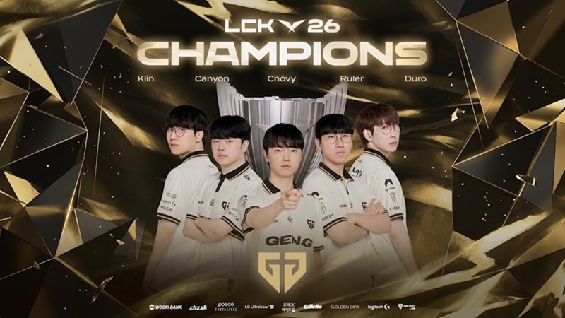 Lanjutkan Dominasi, Gen.G Juara LCK 2026 dan Ruler Jadi MVP Final