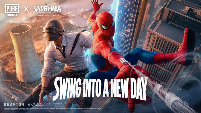 PUBG MOBILE x Spider-Man: Brand New Day Resmi Hadir Update Versi 4.5, Ada Perubahan Apa Saja?