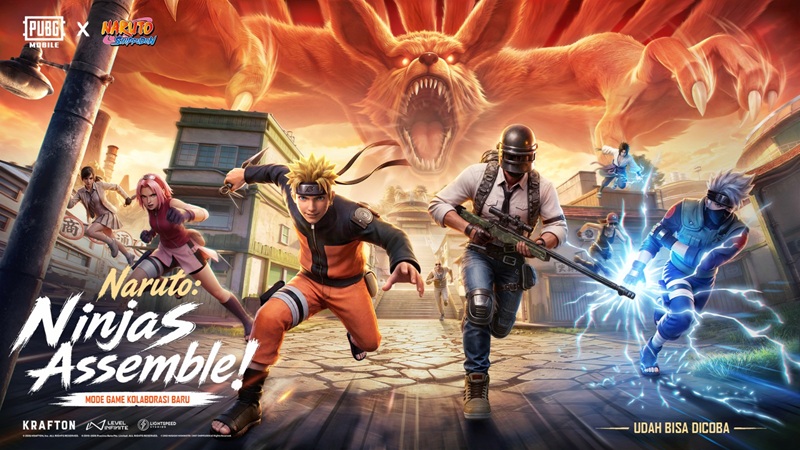 PUBG MOBILE Versi 4.5 Resmi Hadir, Kolaborasi Naruto Shippuden Jadi Salah Satu Update Terbesar Sepanjang Sejarah