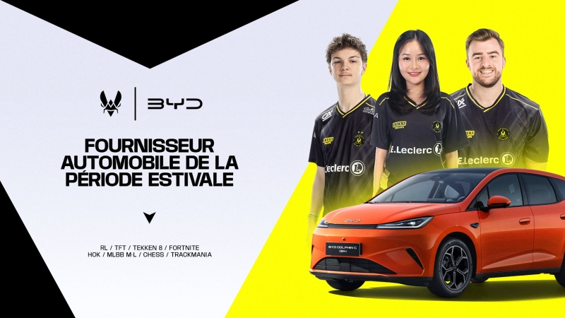 BYD Gandeng Team Vitality, Kolaborasi Otomotif dan Esports Kian Menguat