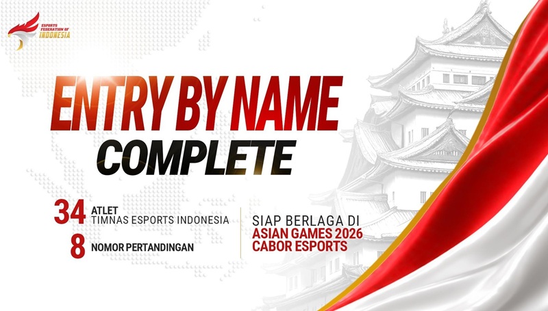 Timnas Esports di Asian Games 2026