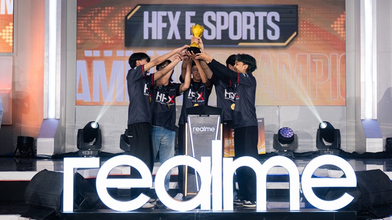 HFX Esports Juara realme 828 Gaming Tournament, Caa Trial di Team RRQ!