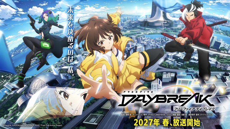 Anime Free Fire Daybreak Resmi Diumumkan, Garena Bawa Battle Royale Populer ke Layar Kaca pada 2027