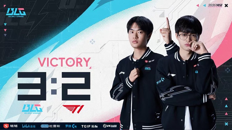 MSI 2026: Aksi Knight AntarBilibili Gaming Turunkan T1 ke Lower-Bracket