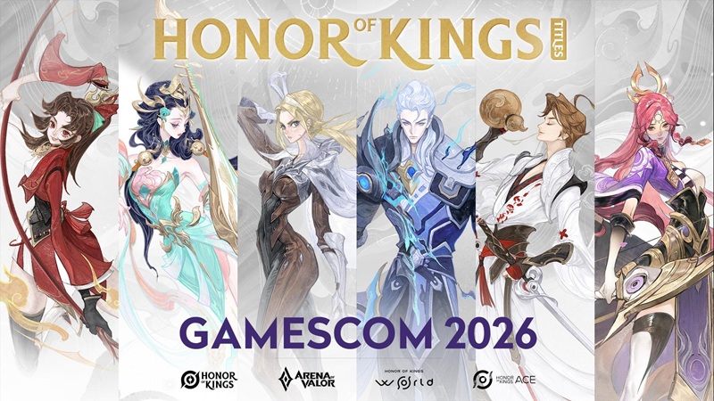 Debut Global HoK: ACE di gamescom 2026, Bareng HoK World dan AoV! Sudah Siap?