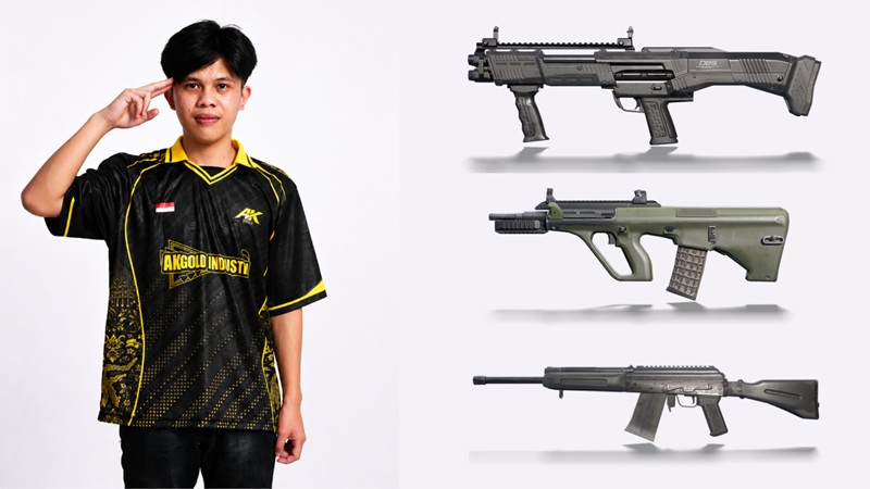 Rekomendasi Senjata Terbaik PUBG Mobile