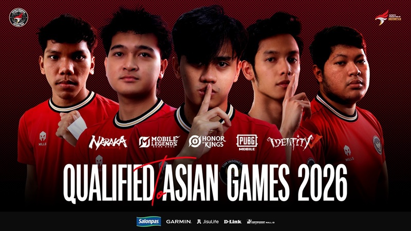 Timnas Esports Indonesia Amankan Seluruh Tiket Kualifikasi Asian Games 2026