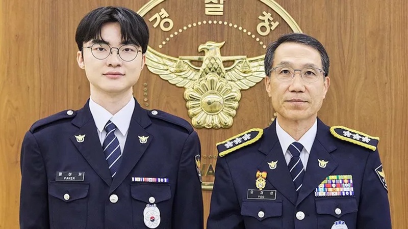 Faker Jadi Duta Kepolisian Korea Selatan, Kampanyekan Pencegahan Judi Siber untuk Remaja