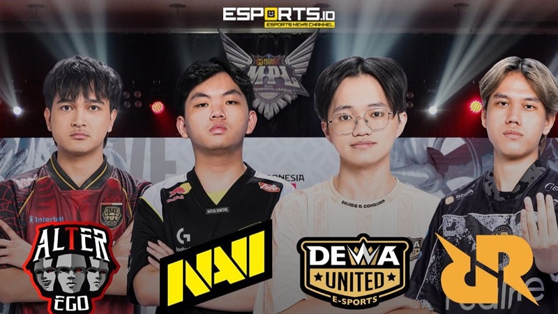 MPL ID S16: Pertarungan Terakhir RRQ, NAVI, dan DEWA Menuju Playoffs!