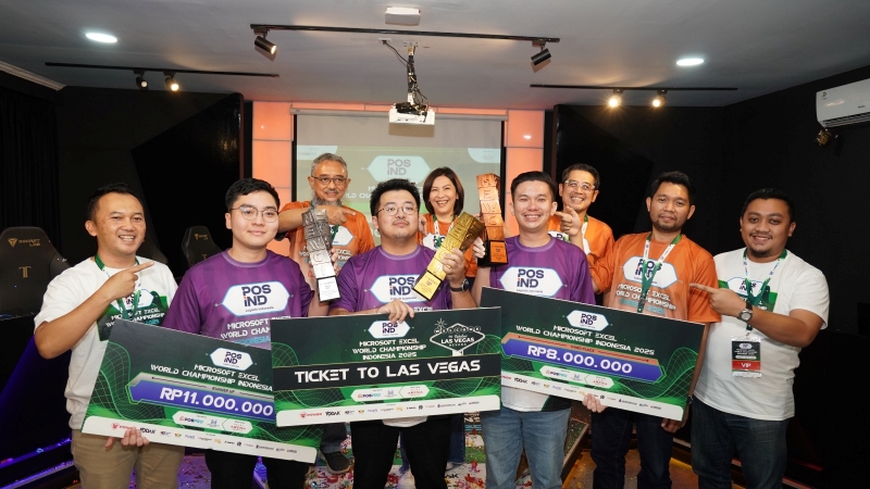 Dari Gaming House ke Panggung Dunia: Esports Microsoft Excel Menggema Lewat MEWCI 2025