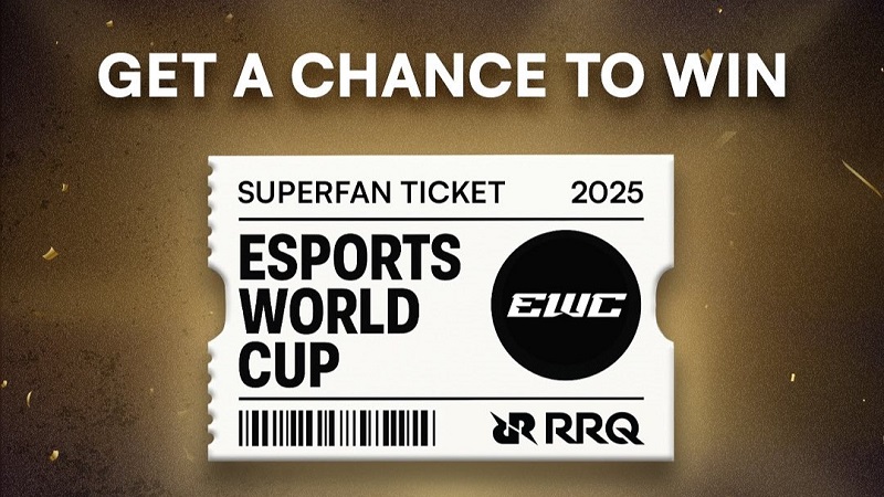 RRQ Store Hadirkan “Riyadh via Raffle”, Kesempatan Gratis ke EWC 2025!