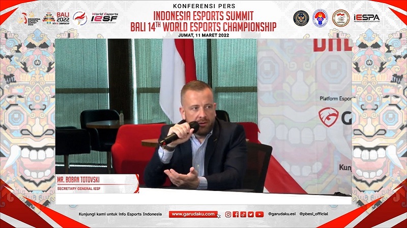 Sekjen IESF Puji Dampak PBESI & IESPA Untuk Esports Indonesia