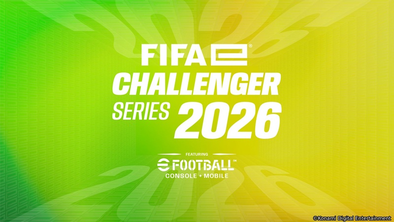 KONAMI Resmi Mulai FIFAe World Cup 2026 featuring eFootball Challenger Series