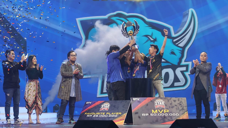 Blue Rhinos Juara Esports Star Indonesia, Jbun Dikontrak RRQ!