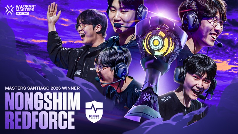 Paper Rex Tak Berdaya, Nongshim RedForce rebut Trofi Masters Santiago 2026