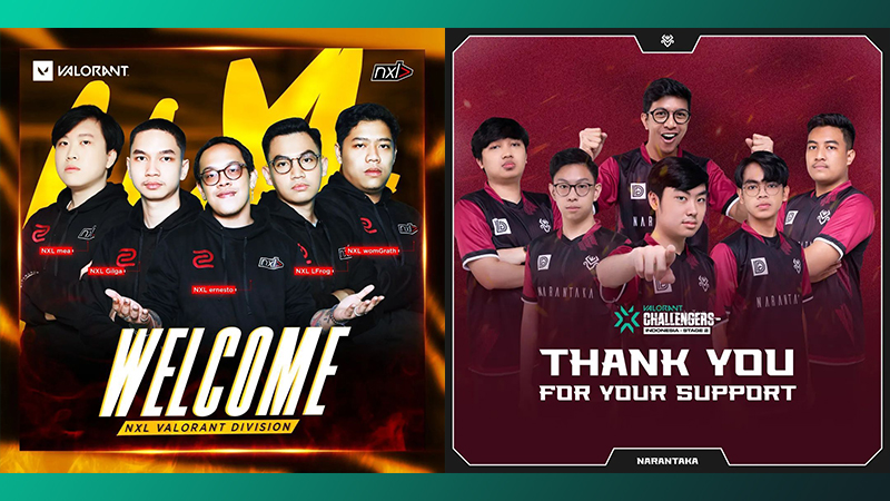 NXL & Narantaka Tereliminasi dari VCT Stage 2 Challengers Indonesia