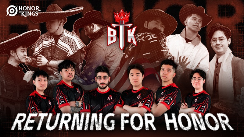 Tinggalkan Mobile Legends, BTK Resmi Bergabung ke Honor of Kings!