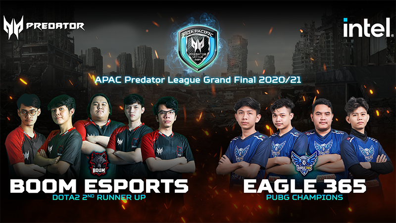 Membanggakan! Eagle 365 Juarai PUBG APAC Predator League 2020/21