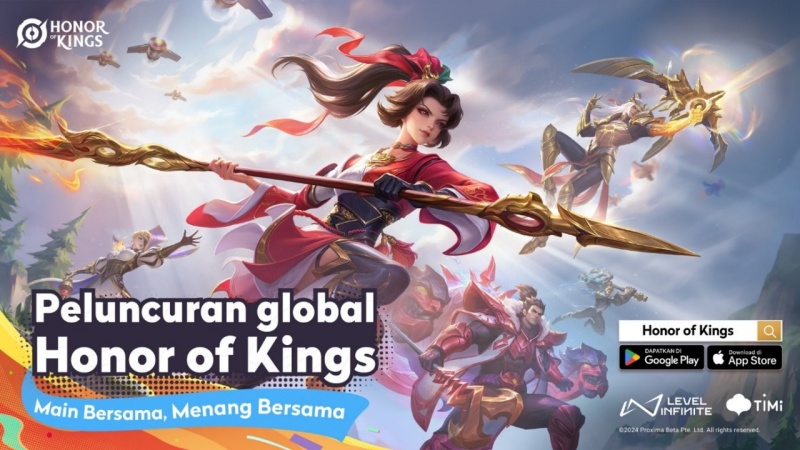 Honor of Kings Resmi Rilis pada 20 Juni 2024, Banyak Event Menanti Gamer