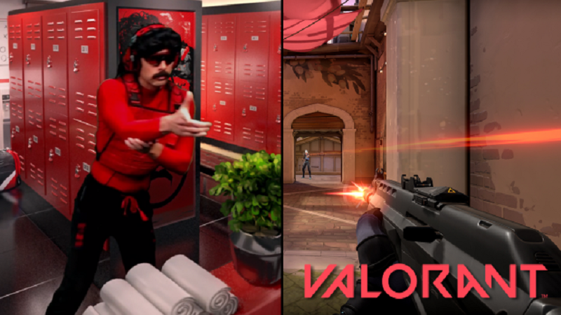 Nyicip Valorant, DrDisrespect Kesal dengan Mekanik Konyolnya