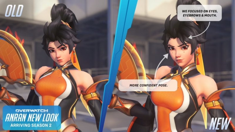 Blizzard Perbarui Wajah Anran di Overwatch: Tinggalkan Kesan Baby Face Demi Karakter Lebih Dewasa