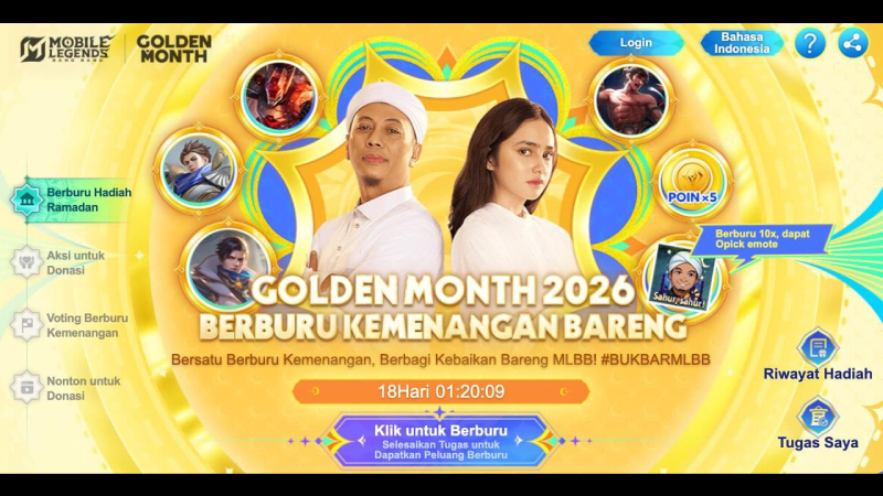 MLBB Golden Month 2026: MOONTON Games Salurkan Donasi Rp200 Juta