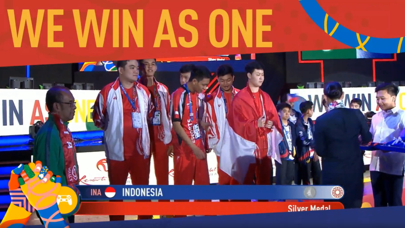 Timnas MLBB Raih Perak, Medali Pertama di Esports SEA Games 2019