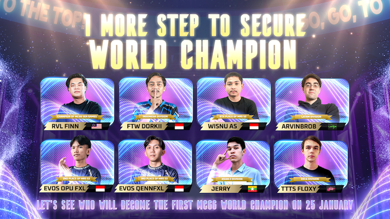 Checkmate! MCGG Siap Menobatkan Juara Dunia GO1 Pertama di M7 World Championship