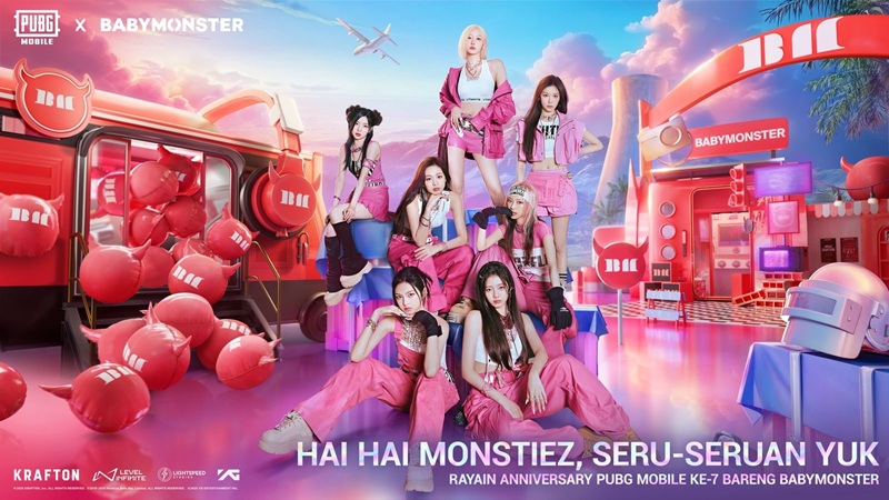 PUBG MOBILE Rayakan Ulang Tahun ke-7 dengan Kolaborasi Bersama BABYMONSTER