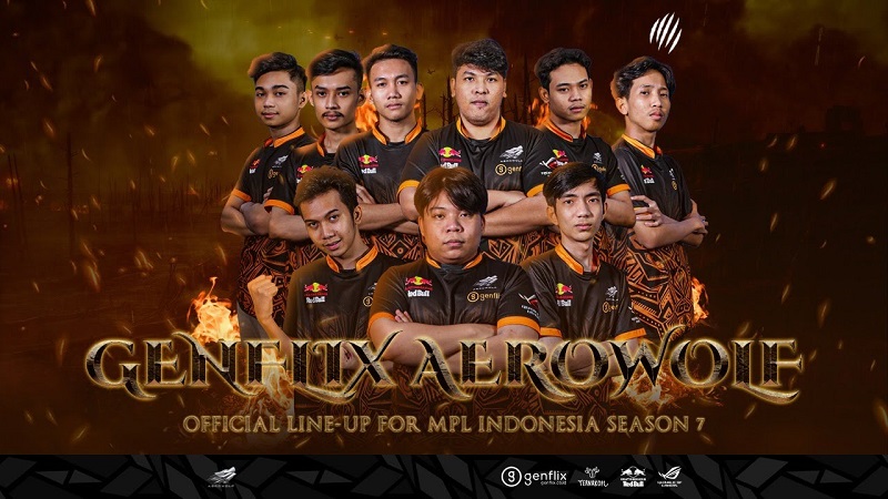 Ungkap Roster MPL Season 7, Ini Pemain & Pelatih Baru Genflix Aerowolf