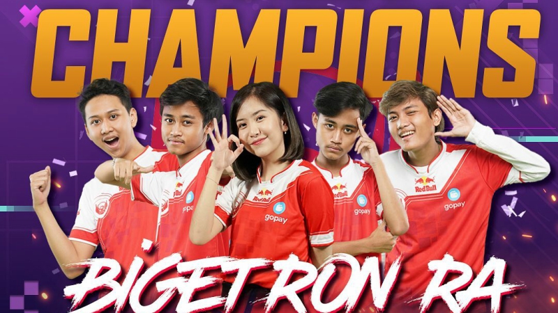 Kembali Unjuk Taring, Bigetron RA Juarai Grand Final PMPL Indonesia