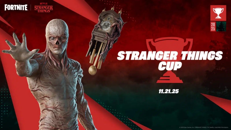 Stranger Things Cup: Begini Cara Raih Skin Vecna Eksklusif di Fortnite Sebelum Rilis Item Shop